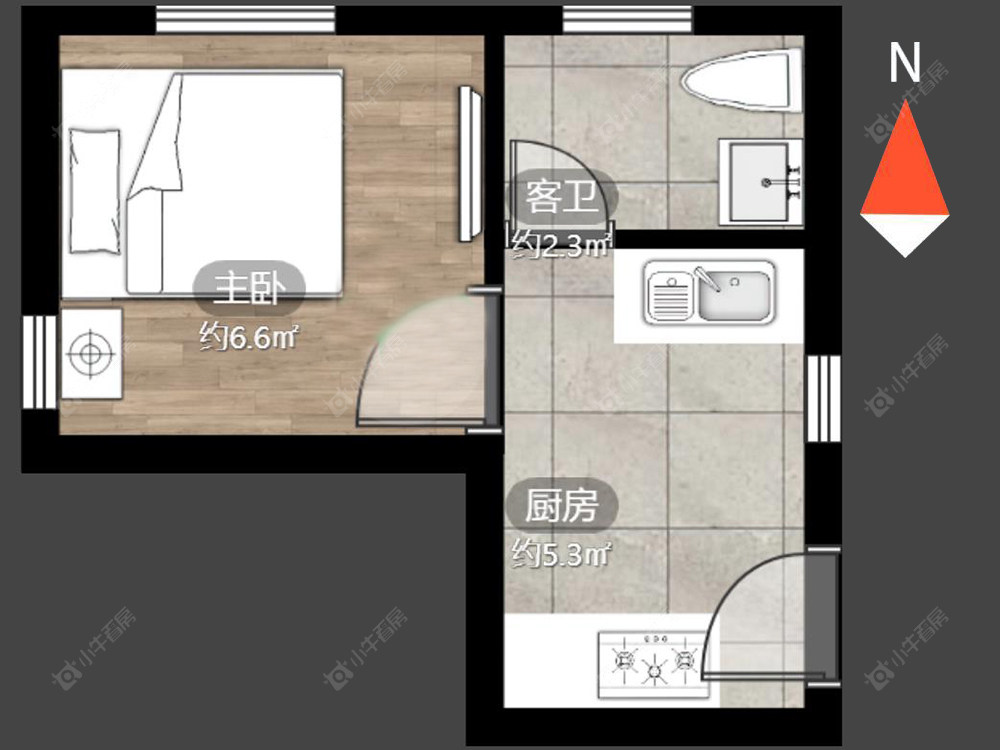 常州香江康桥在售二手房房源户型图_小牛看房