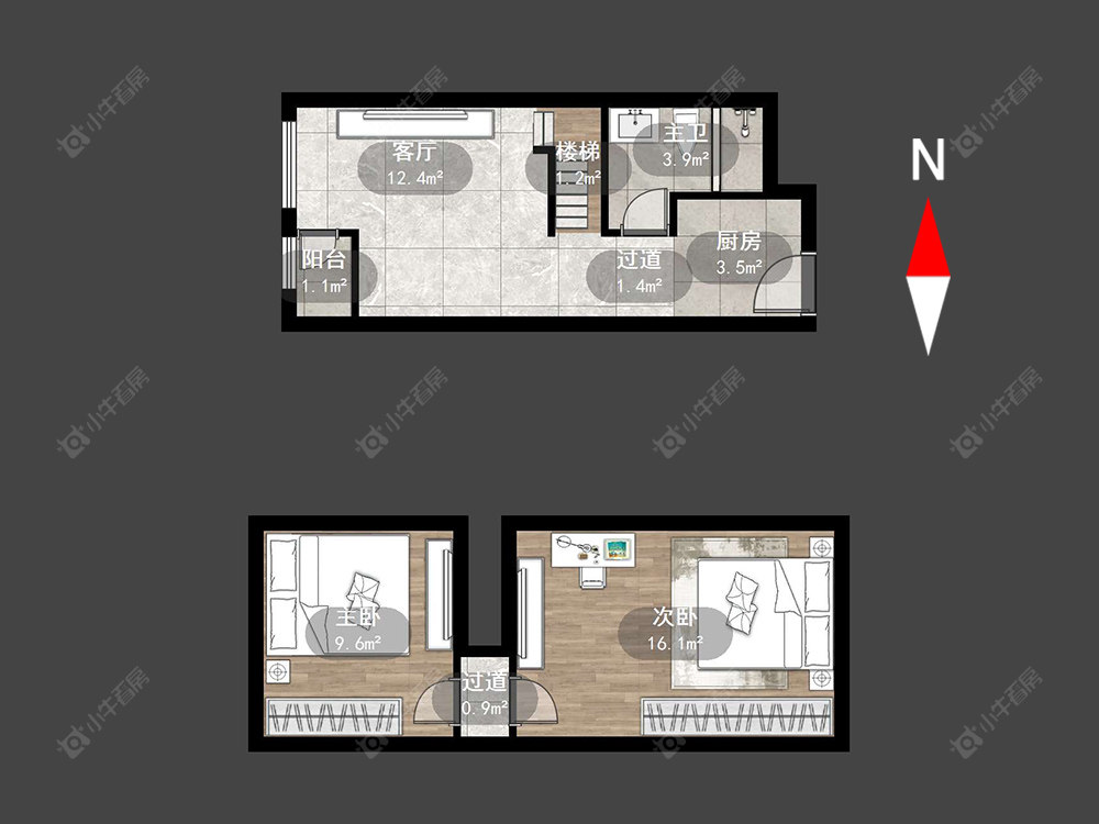 常州宏图大厦在售二手房源户型图_小牛看房