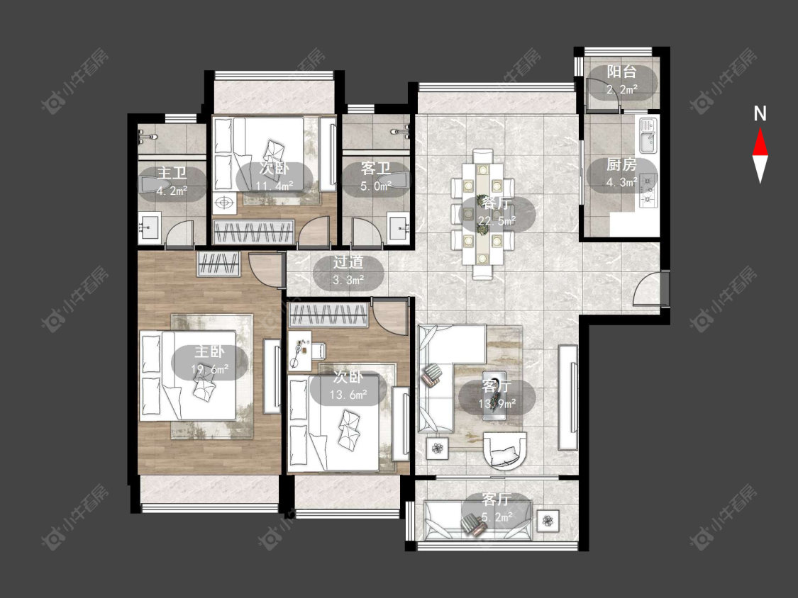 金坛碧桂园一期房源户型图 常州金坛碧桂园一期在售二手房源户型图_小牛看房