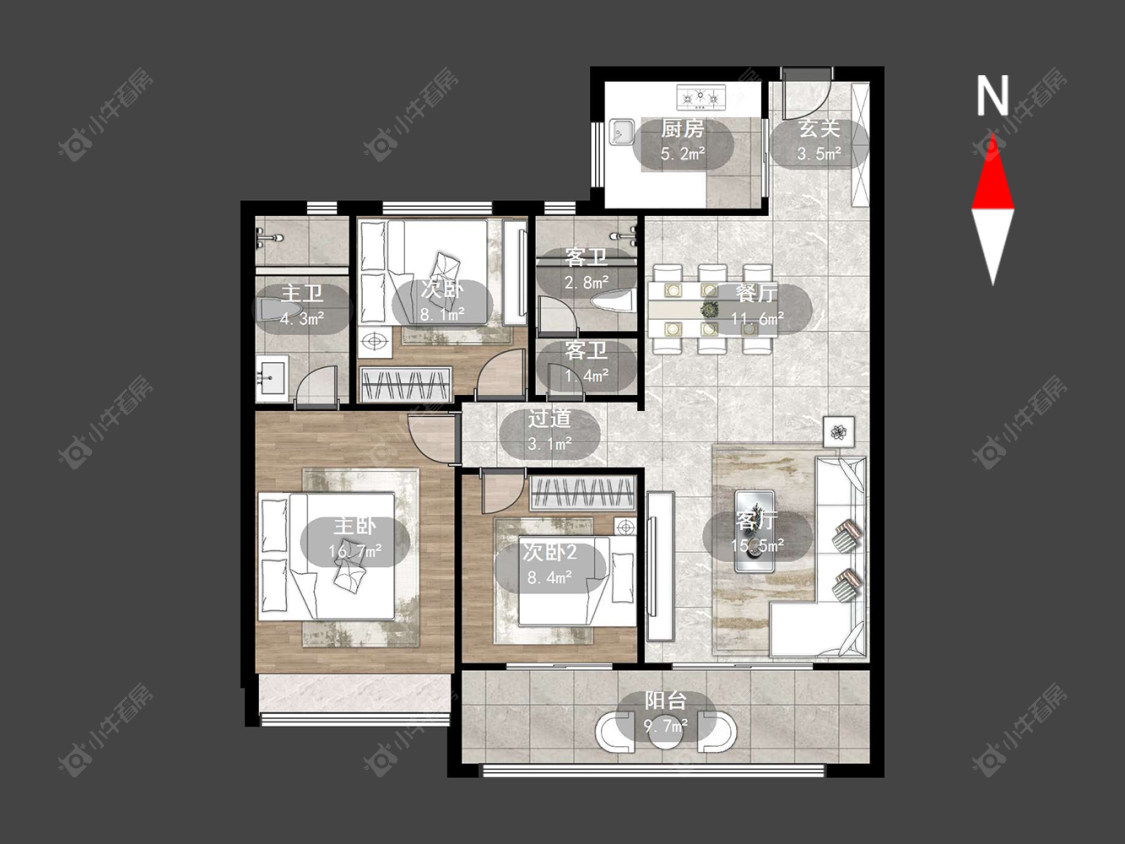 碧桂园壹号天禧房源户型图 常州碧桂园壹号天禧在售二手房源户型图_小牛看房