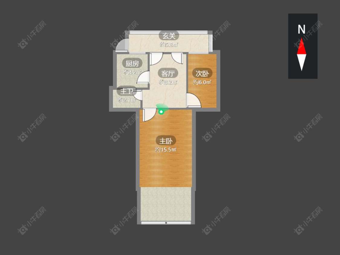 常州河苑新村在售二手房源户型图_小牛看房