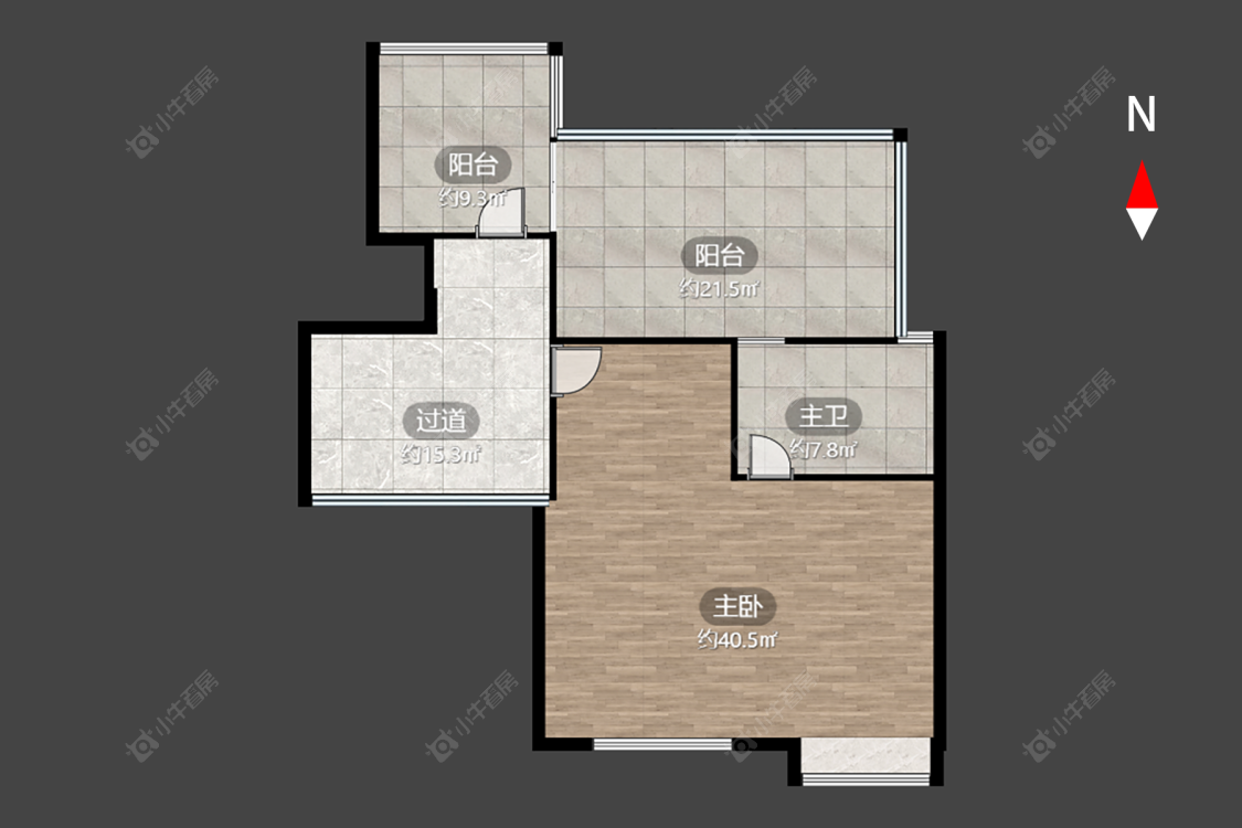 常州四季新城南苑在售二手房源户型图_小牛看房