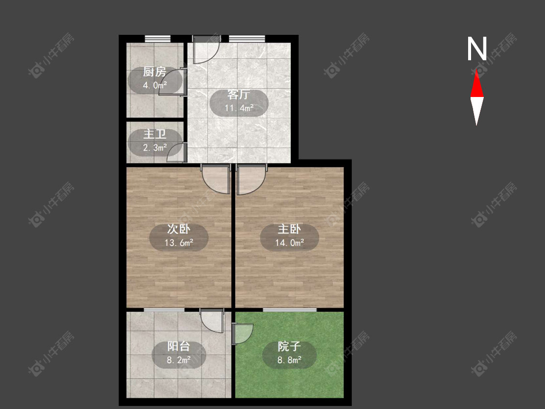 浦南新村房源户型图 常州浦南新村在售二手房源户型图_小牛看房