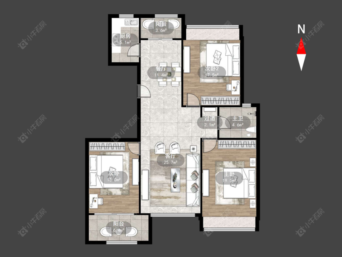 橄榄城房源户型图 常州橄榄城在售二手房源户型图_小牛看房