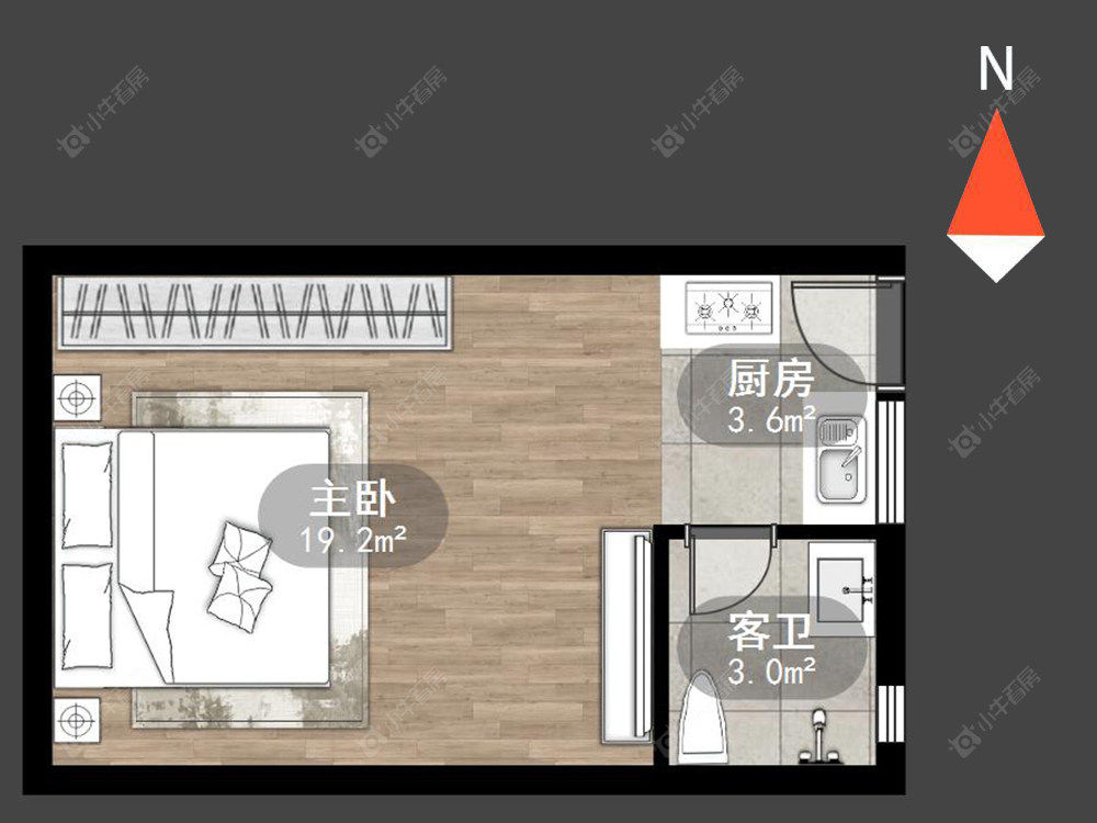 常州翰林雅居花苑在售二手房房源户型图_小牛看房