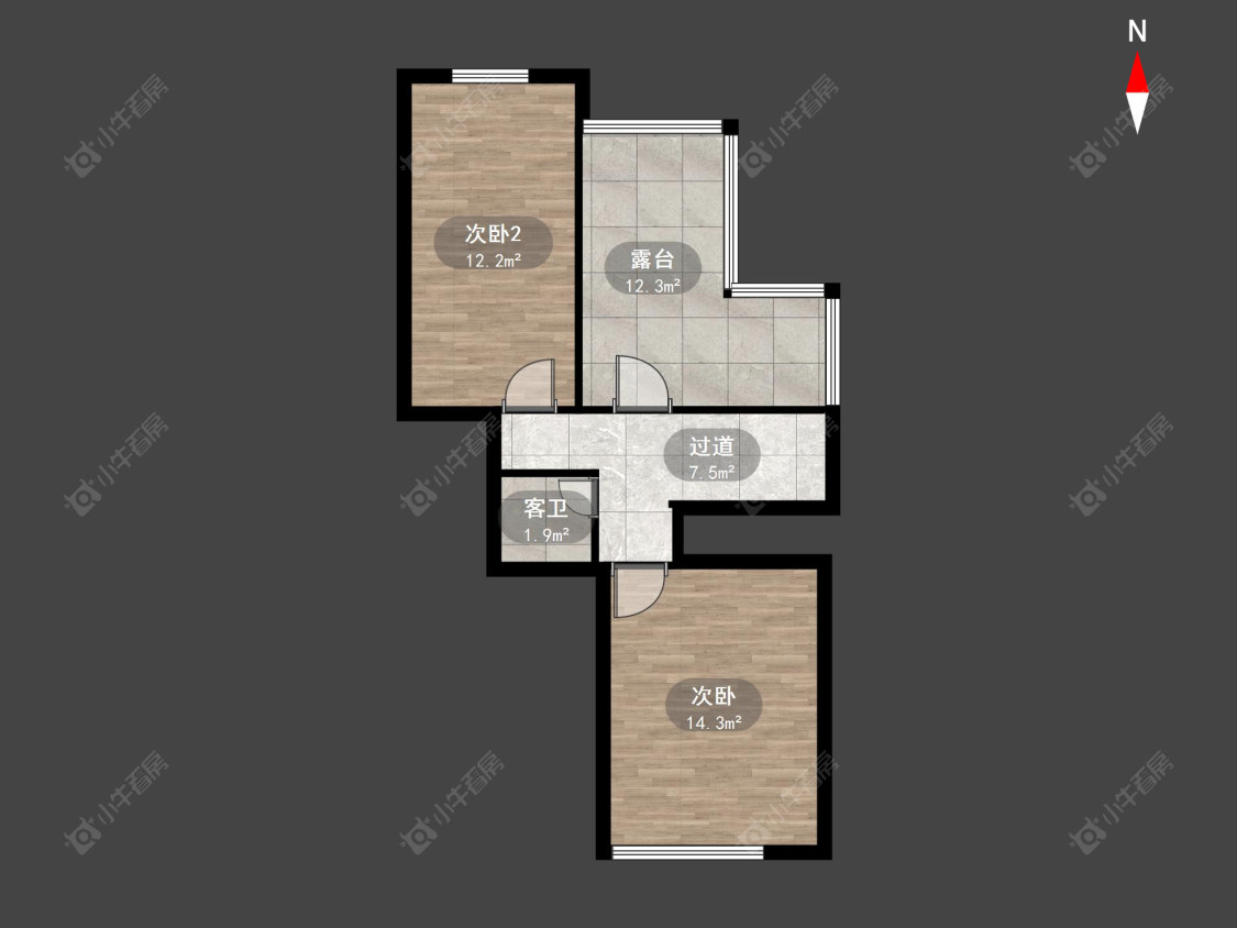 常州荆川里续建在售二手房房源户型图_小牛看房