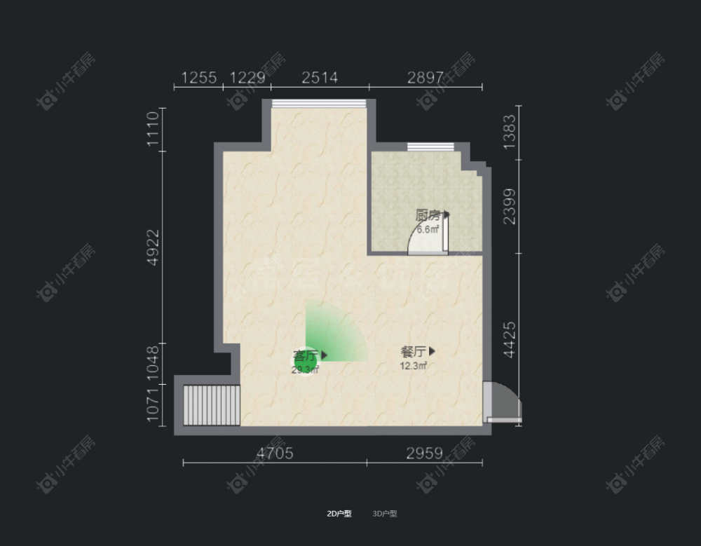 常州翡翠湾在售二手房源户型图_小牛看房