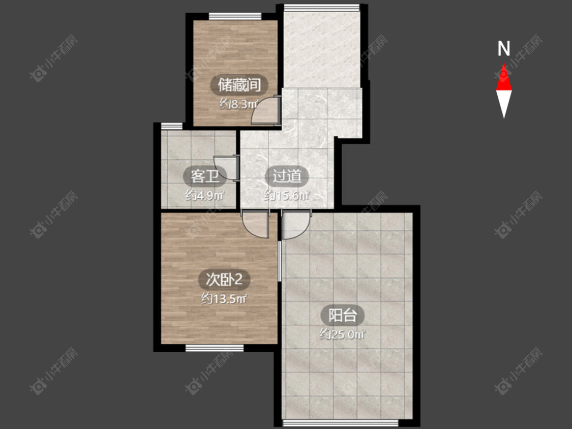 常州顺园二村在售二手房源户型图_小牛看房