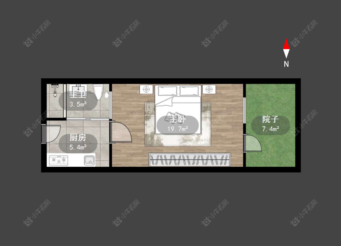 常州海伦小屋在售二手房房源户型图_小牛看房