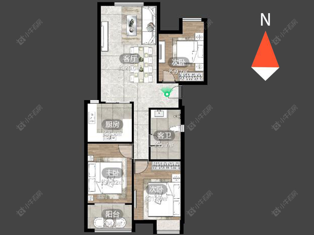 常州顺天花苑在售二手房_小牛看房