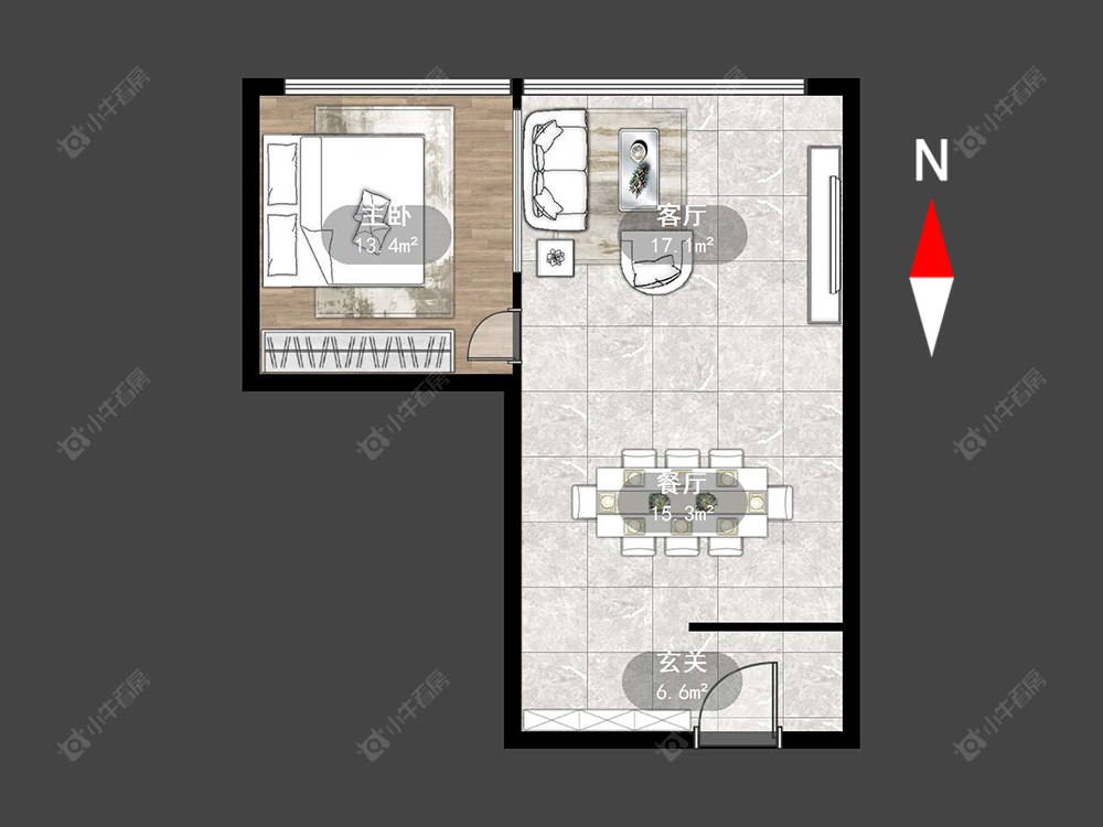 常州世贸大厦在售二手房源户型图_小牛看房