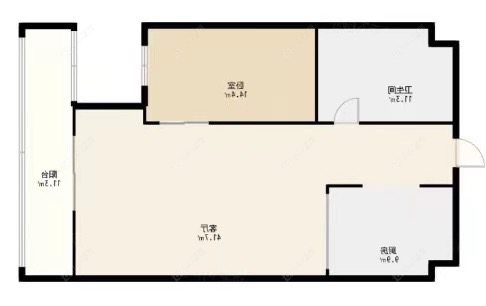 常州莱蒙城领尚在租房源室内图_小牛看房