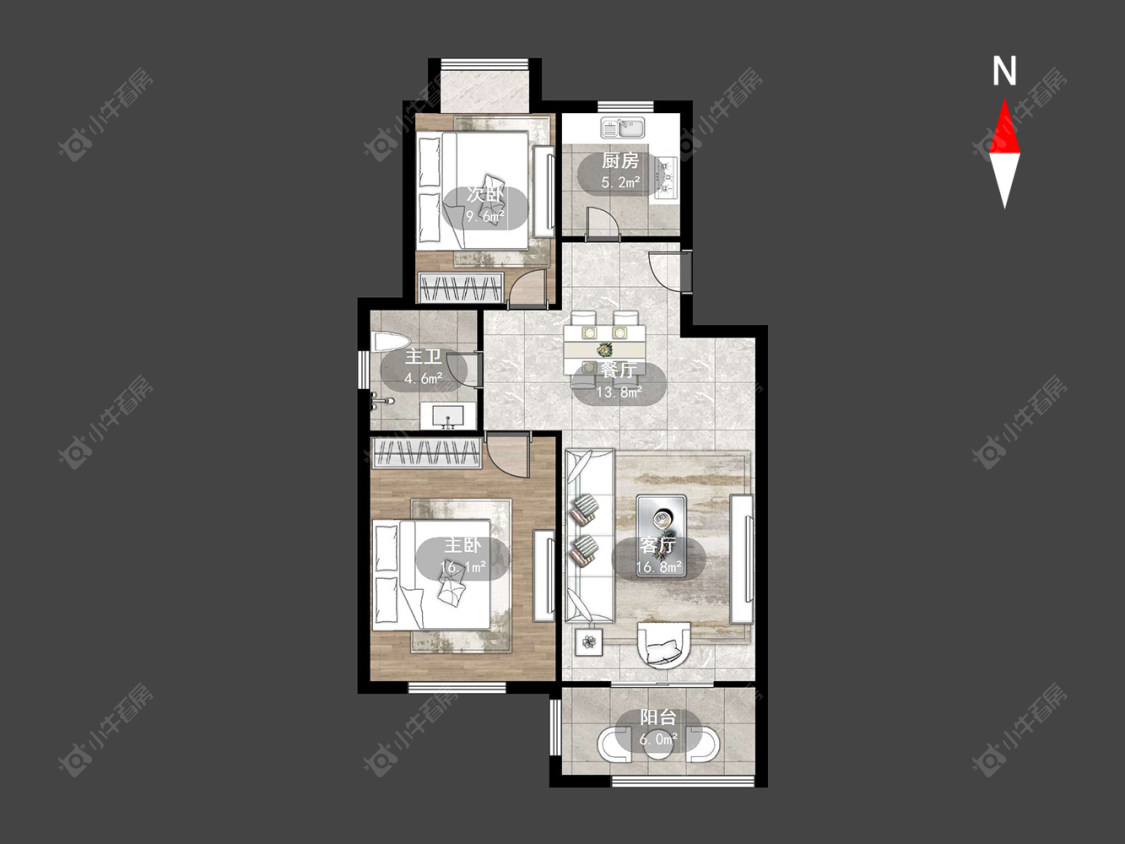 常州星鑫家园二期在售二手房源户型图_小牛看房