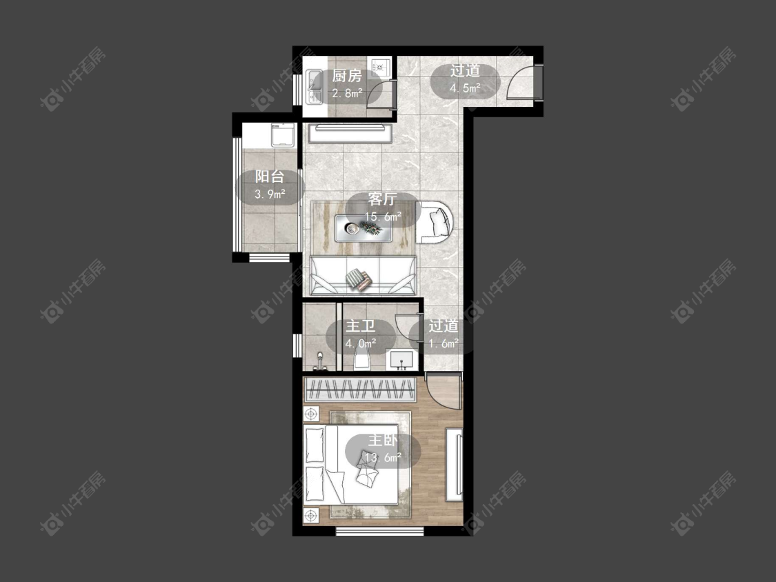 京城豪苑北区房源户型图 常州京城豪苑北区在售二手房源户型图_小牛看房