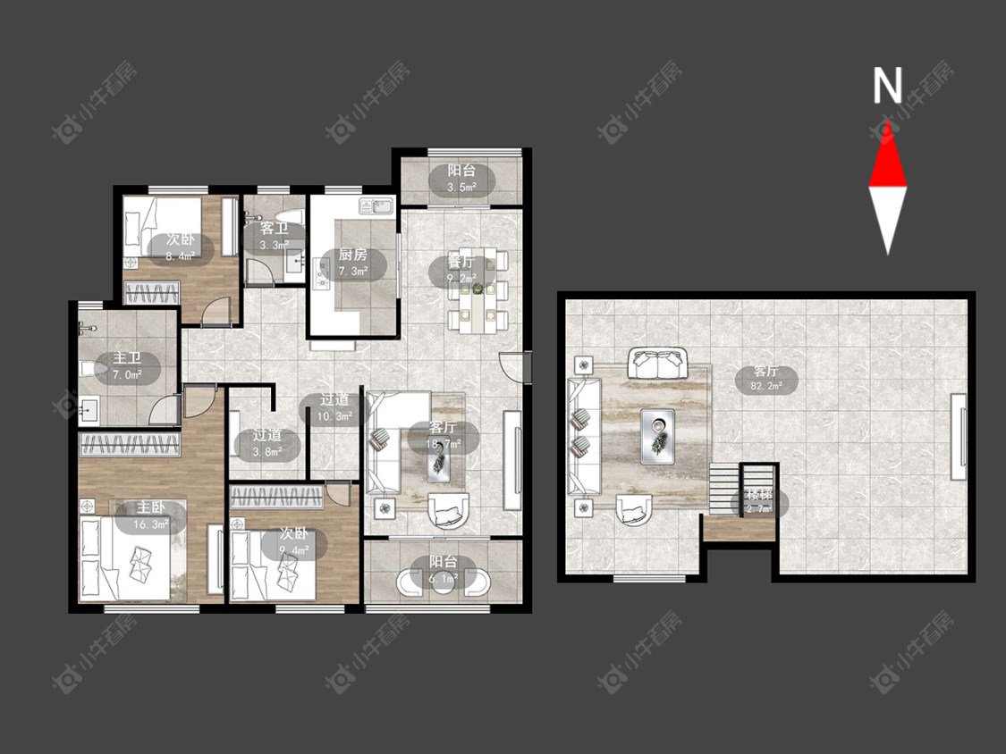 印山风华房源户型图 常州印山风华在售二手房源户型图_小牛看房