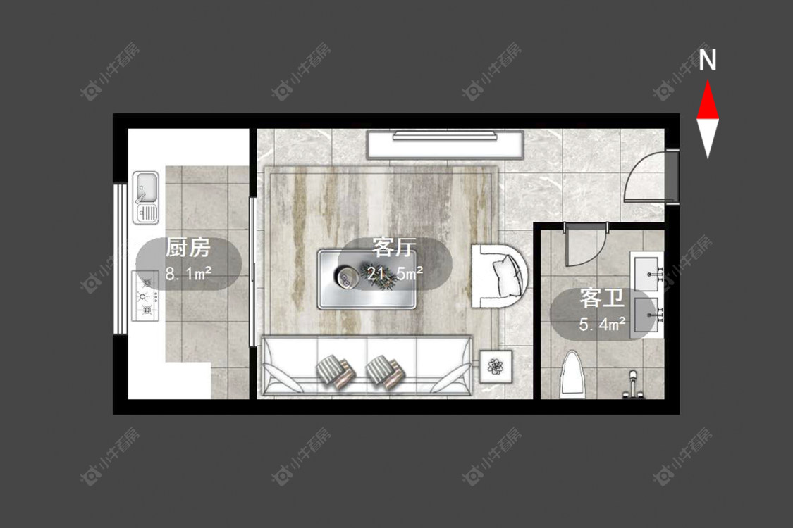 常州万博生活广场在售二手房源户型图_小牛看房