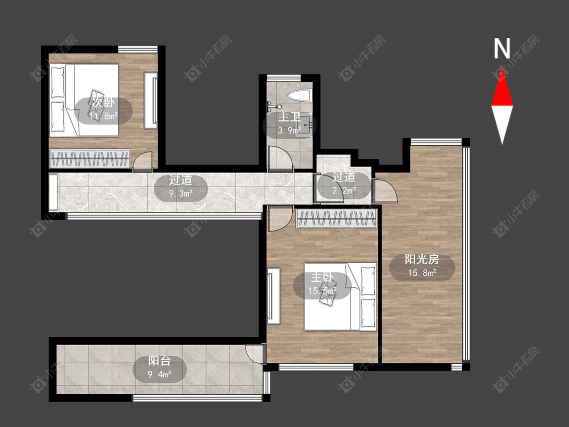 嘉宏孟河星光城房源户型图 常州嘉宏孟河星光城在售二手房源户型图_小牛看房