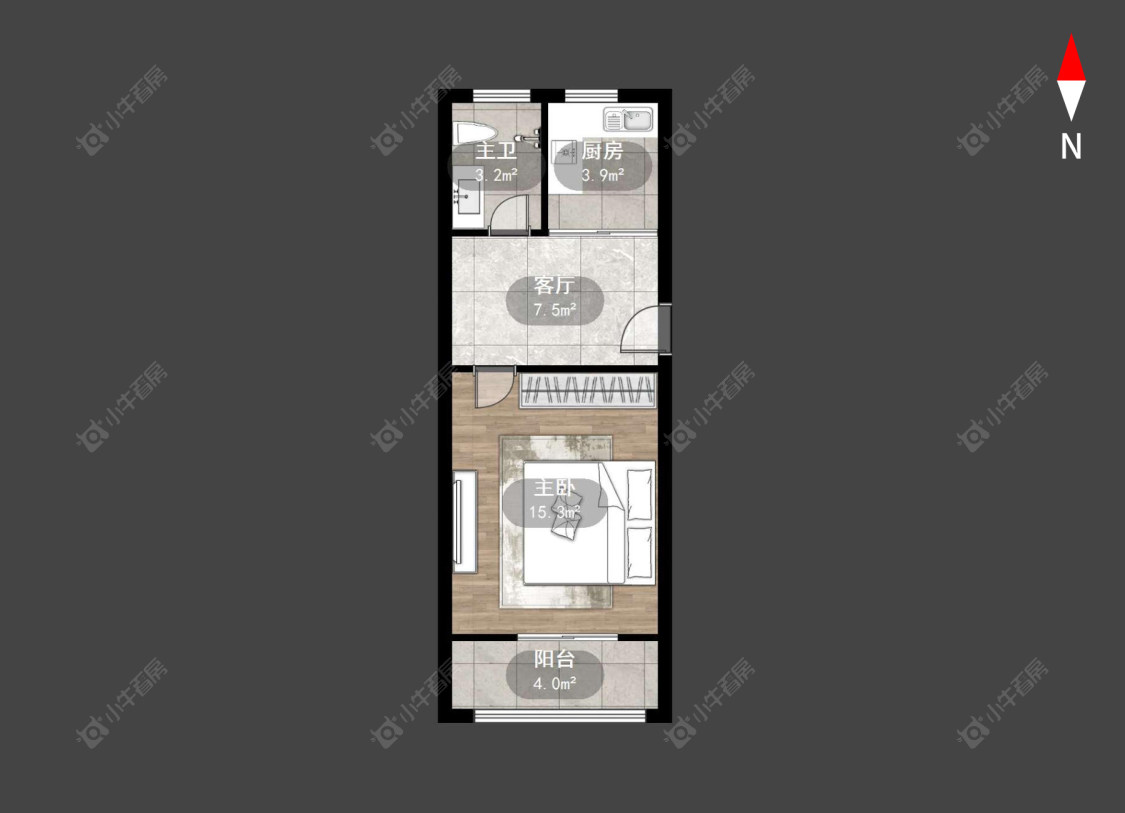 常州斜桥巷在售二手房源户型图_小牛看房