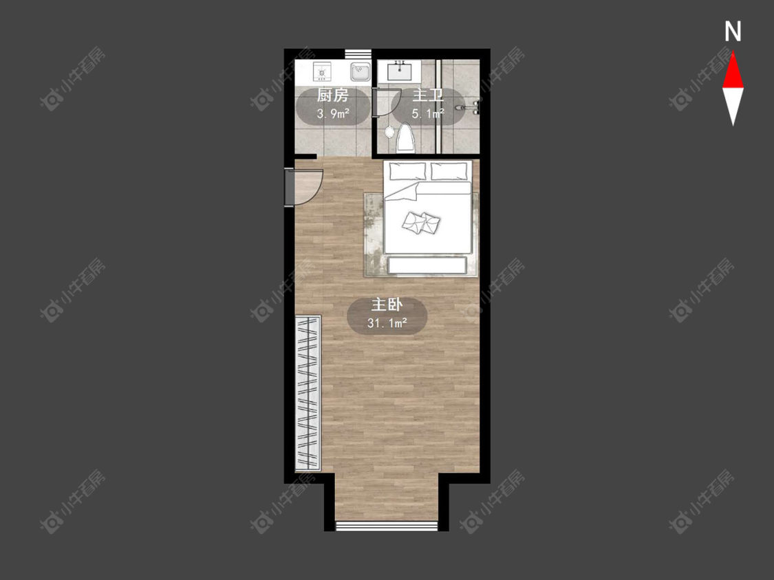 宝龙城市广场房源户型图 常州宝龙城市广场在售二手房源户型图_小牛看房