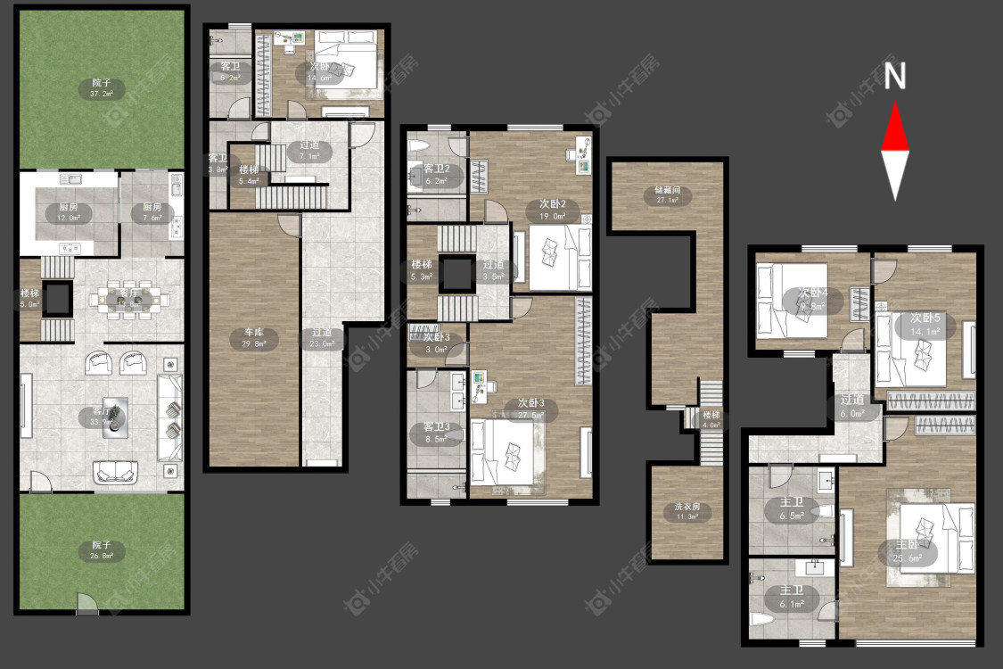 常州外滩1号在售二手房源户型图_小牛看房