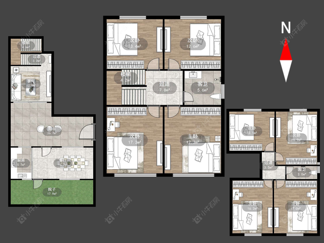 常州刘家村（五星）在售二手房源户型图_小牛看房