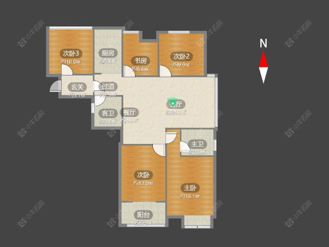 常州馨都苑在售二手房源户型图_小牛看房