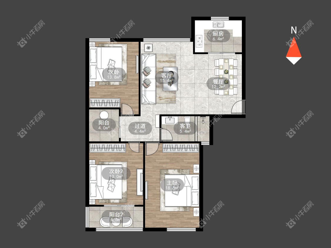 常州新城南都美域在租房源_小牛看房