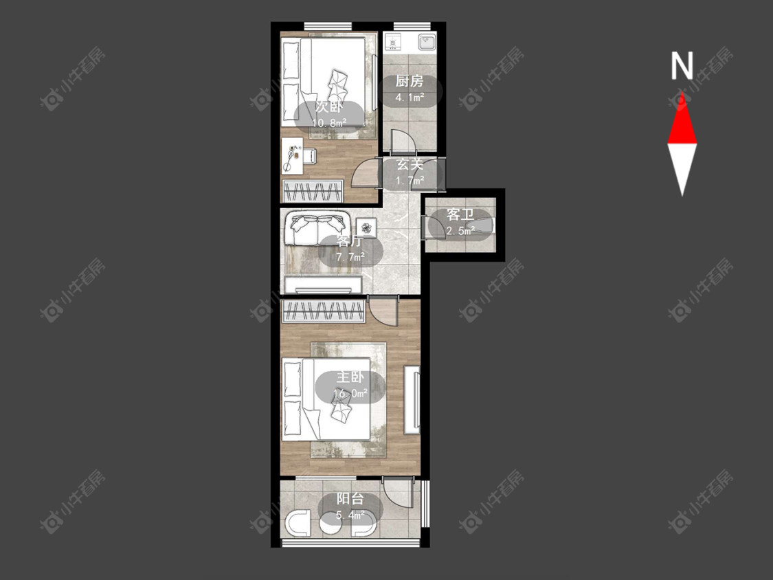 工房南区房源户型图 常州工房南区在售二手房源户型图_小牛看房