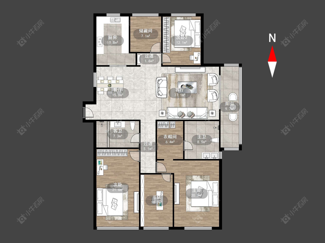 常州金新鼎邦在售二手房源户型图_小牛看房