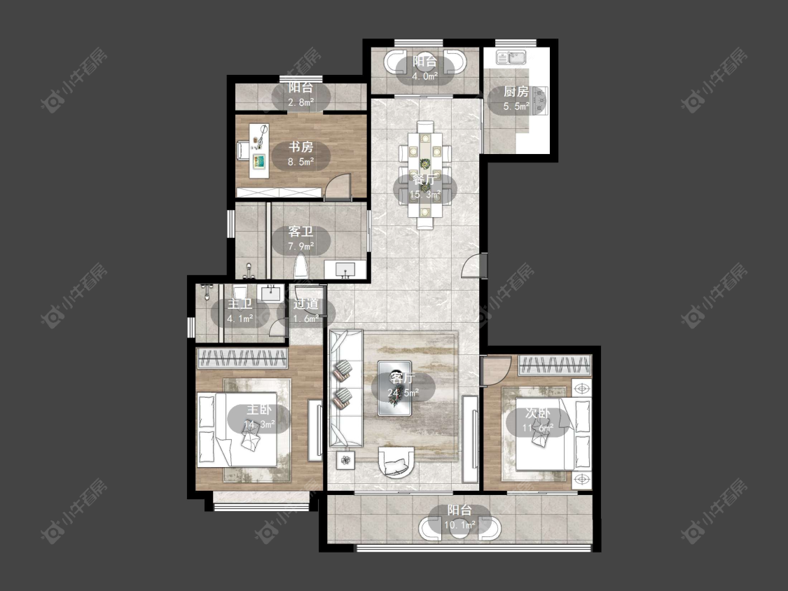 爱家尚城房源户型图 丹阳爱家尚城在售二手房源户型图_小牛看房