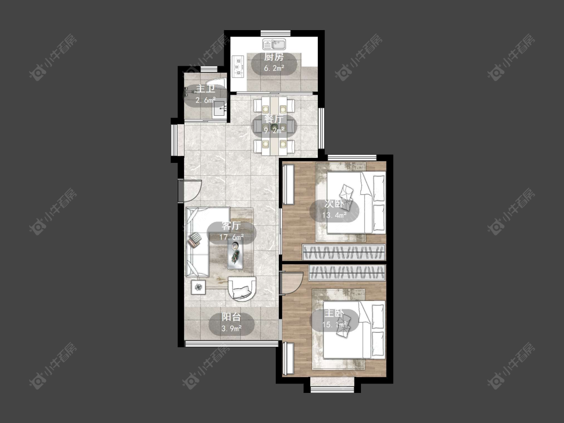 丹阳欧洲城在售二手房源户型图_小牛看房