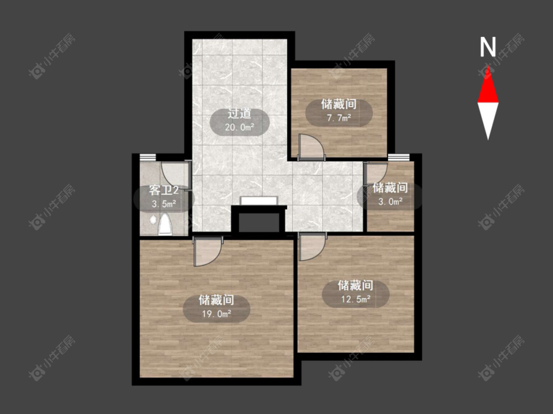 常州顺园五村在售二手房源户型图_小牛看房