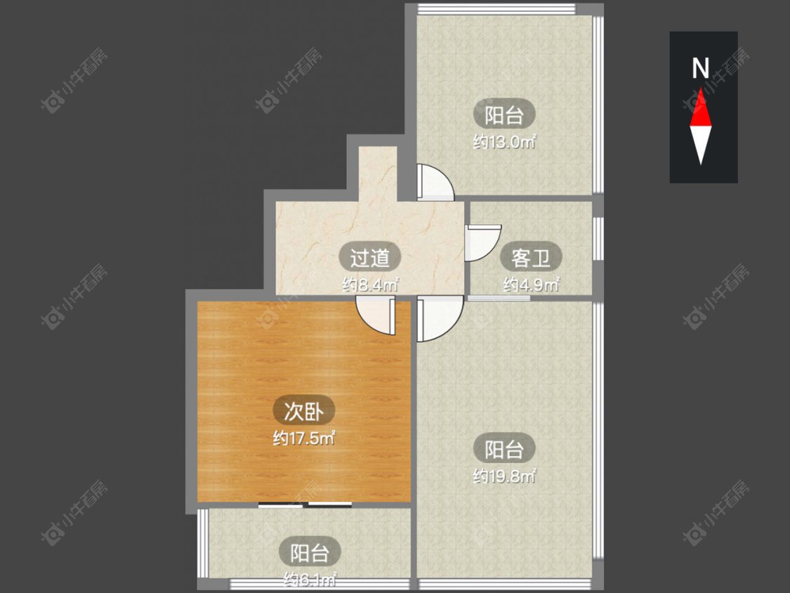 常州湖港名居在售二手房房源户型图_小牛看房