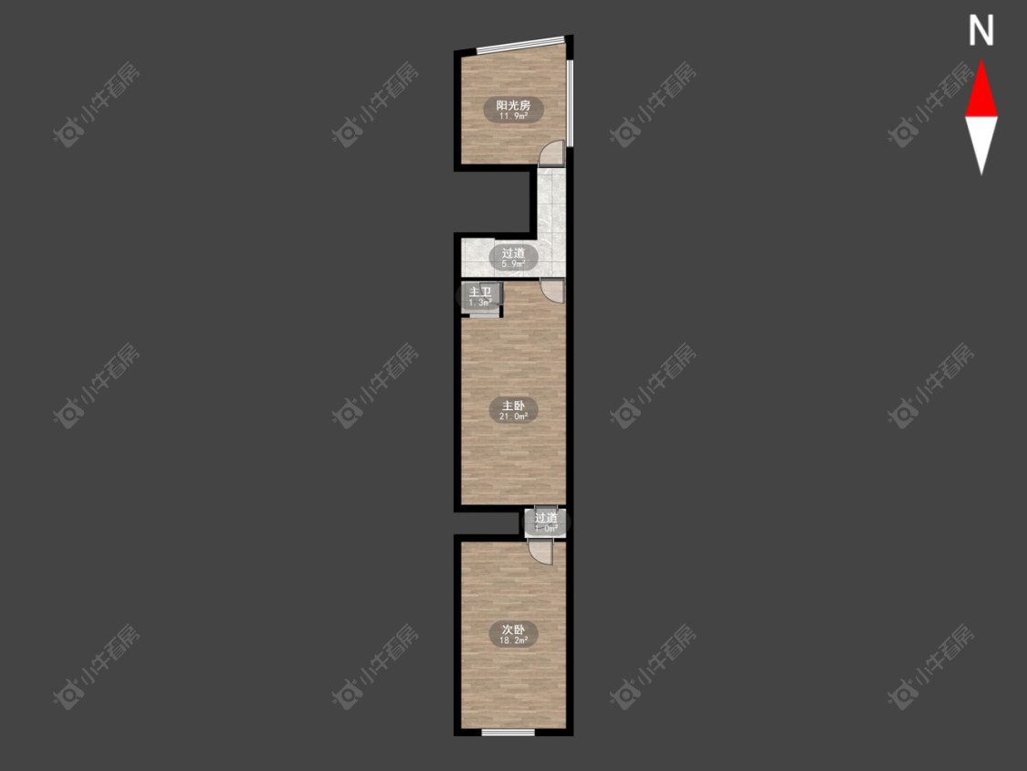 常州南河沿在售二手房房源户型图_小牛看房