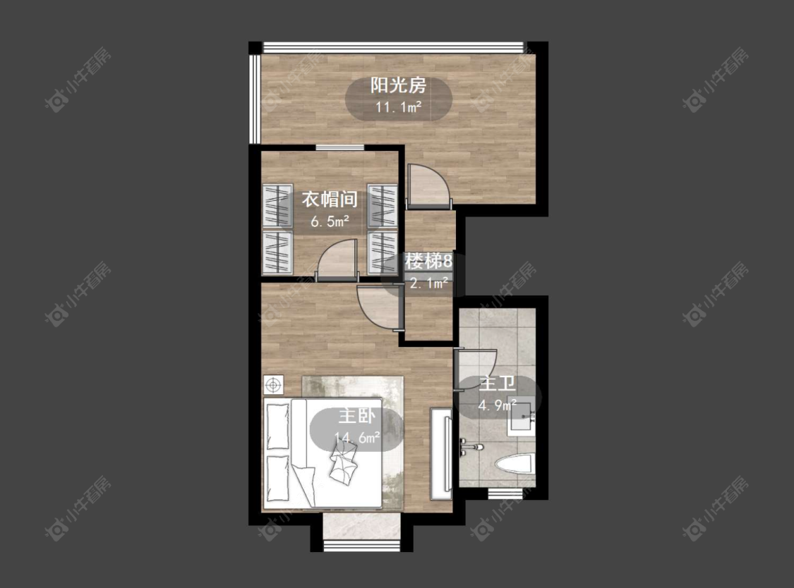 常州东渡海派青城在售二手房源户型图_小牛看房