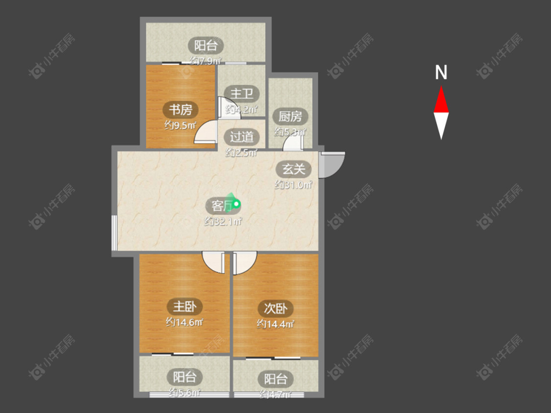 常州翰林雅居花苑在售二手房_小牛看房