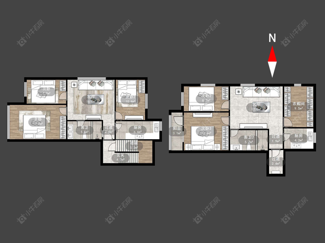 红梅新村房源户型图 常州红梅新村在售二手房源户型图_小牛看房