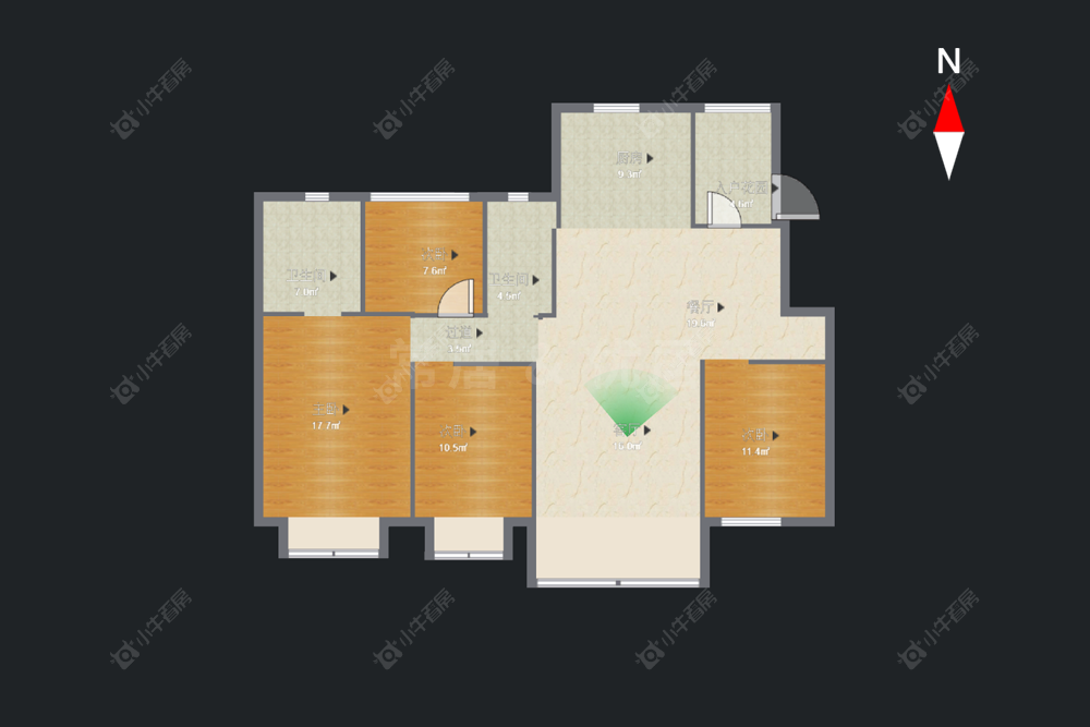 常州新城郡未来在售二手房源户型图_小牛看房