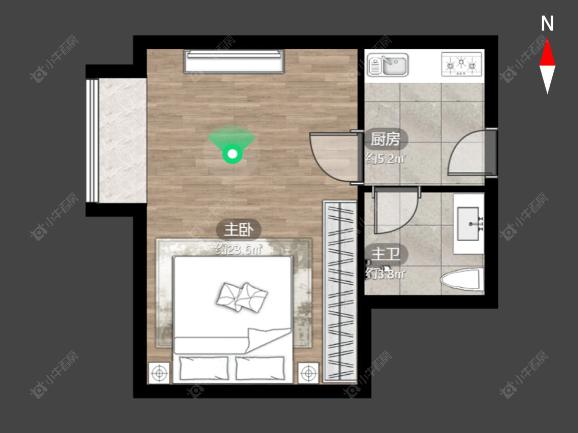 恒大翡翠华庭房源户型图 常州恒大翡翠华庭在售二手房源户型图_小牛看房