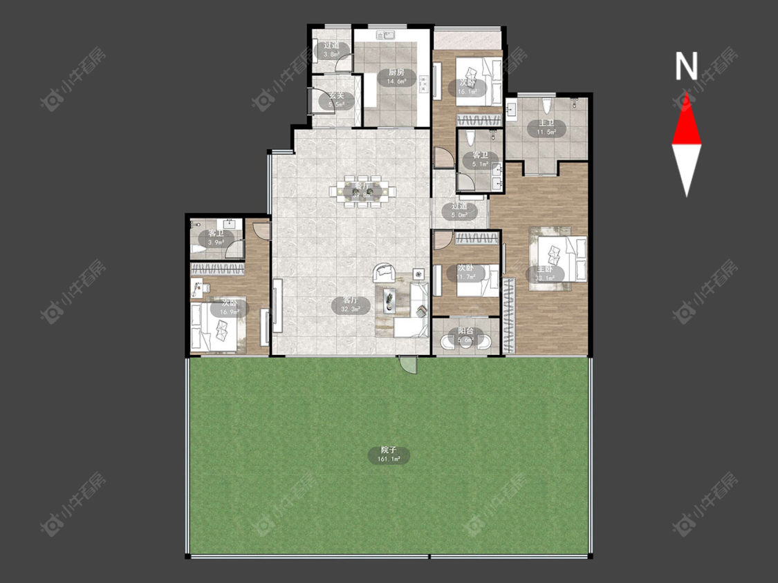 嘉宏一江风华房源户型图 常州嘉宏一江风华在售二手房源户型图_小牛看房