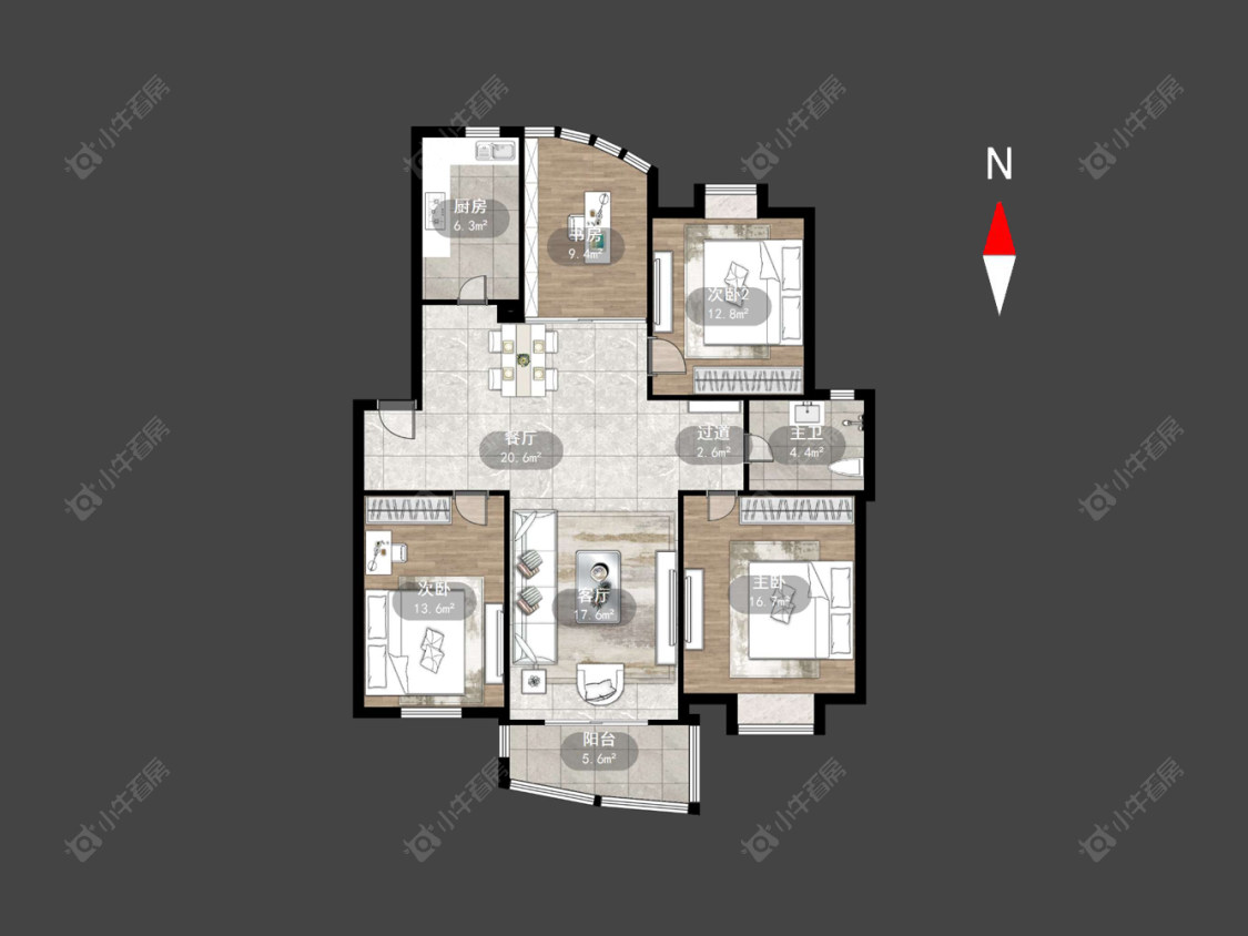 都市雅居房源户型图 常州都市雅居在售二手房源户型图_小牛看房