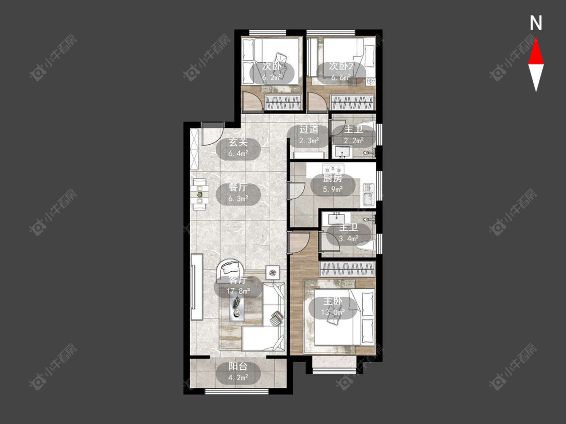 常州龙城金茂府东区在售二手房源_小牛看房