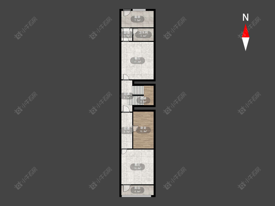 常州西巢村在售二手房房源户型图_小牛看房