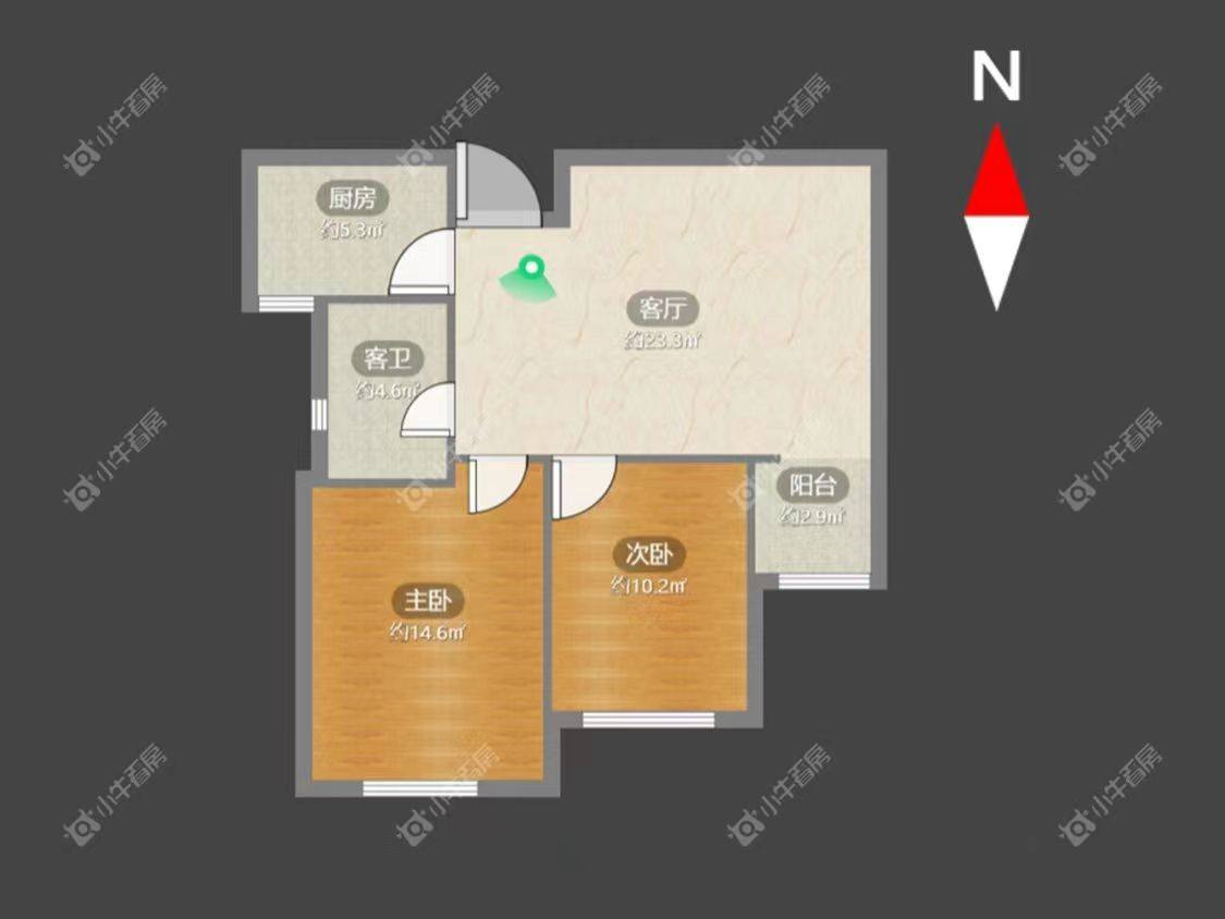 常州大名城西区在租房源室内图_小牛看房