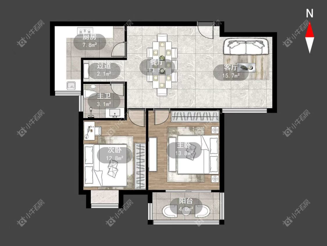 常州御源林城西区在租房源_小牛看房