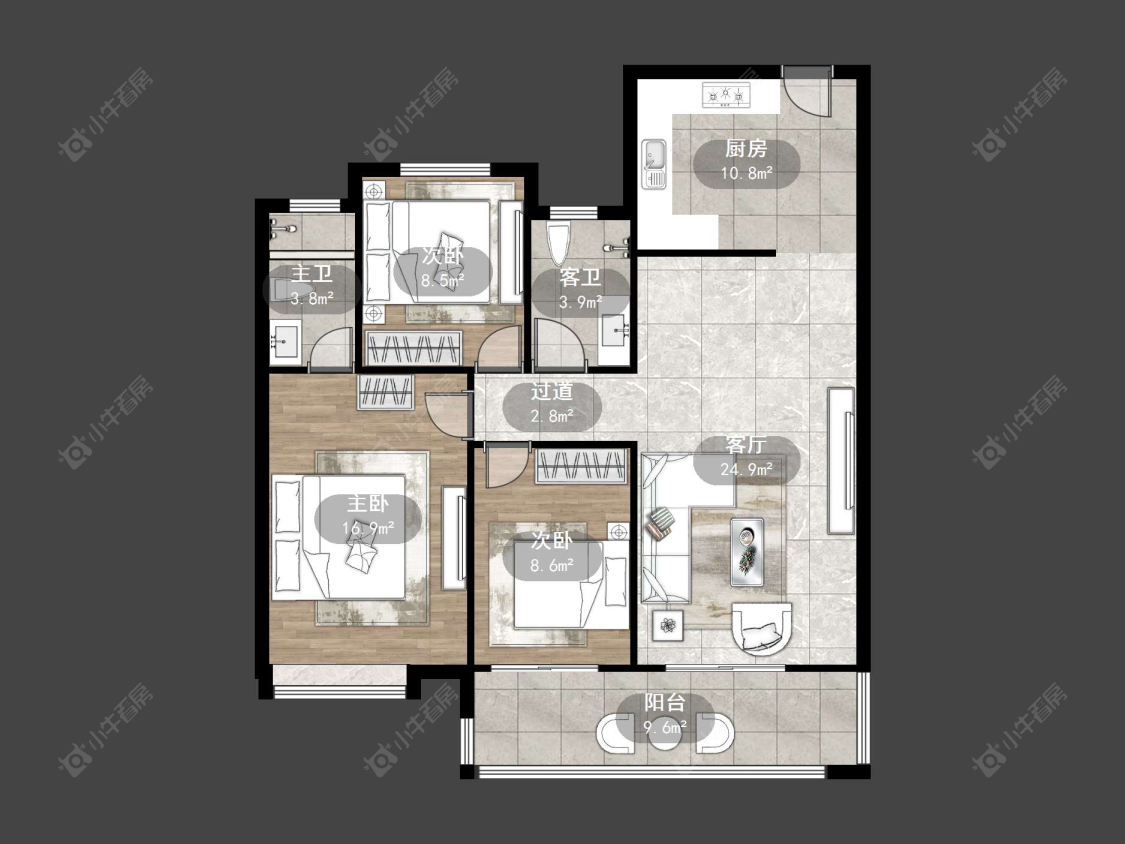 汇金天地房源户型图 丹阳汇金天地在售二手房源户型图_小牛看房