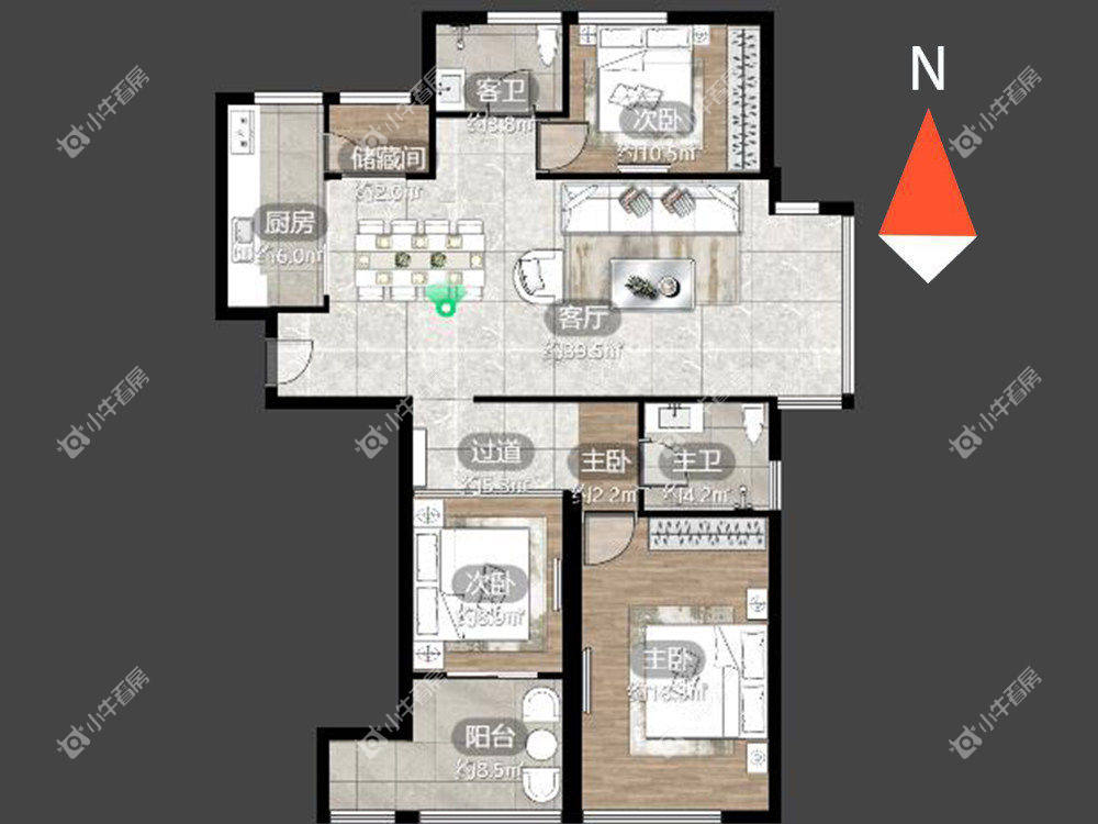 常州紫金城南区在租房源_小牛看房