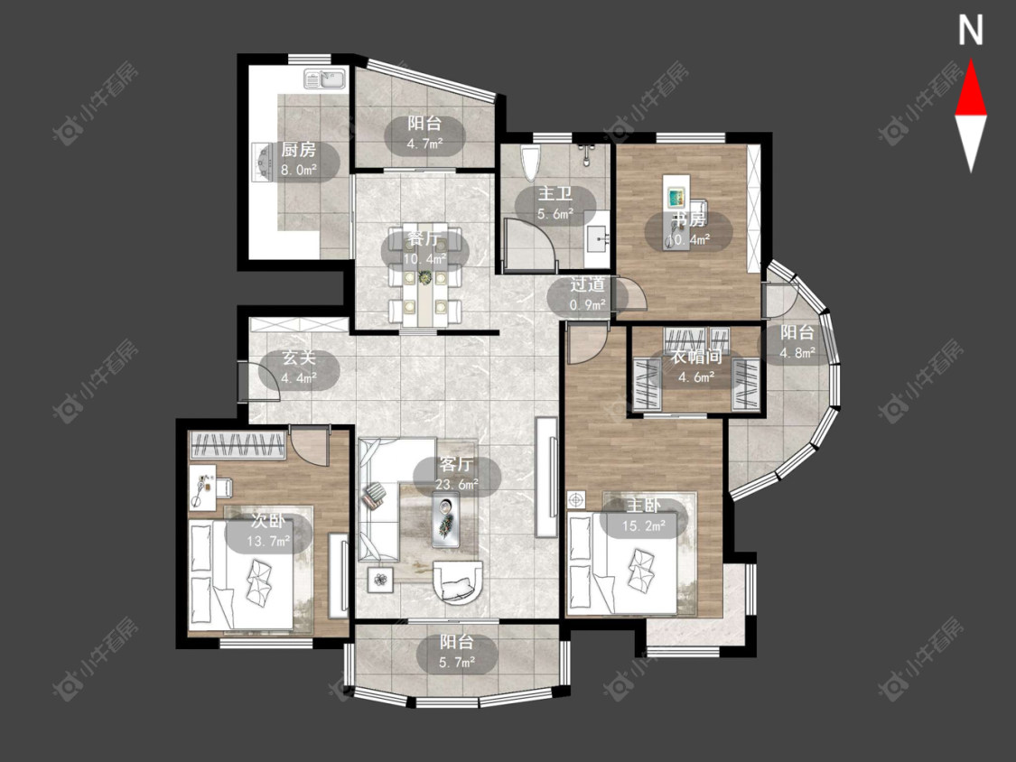 金色新城东区房源户型图 常州金色新城东区在售二手房源户型图_小牛看房