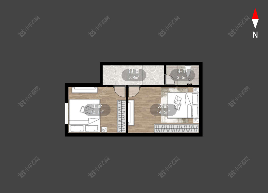 常州富邦广场在售二手房源户型图_小牛看房