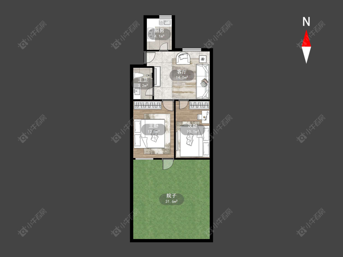 白云新村房源户型图 常州白云新村在售二手房源户型图_小牛看房